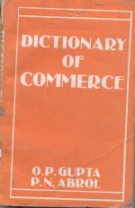 Dictionary of Commerce چاپ هند