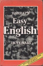 Easy English dictionary By Harraps