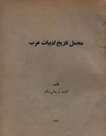مجمل تاریخ ادبیات عرب